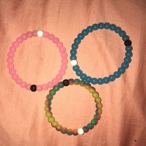 Trendy jelly bracelets